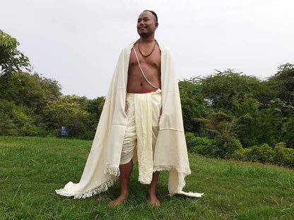 Handwoven Cream Pure Himalayan Sheep Wool Meditation Shawl,Himalayan Prayer Blanket,Kullu Shawl,Ethnic Indian Shawl,Wool Prayer Wrap