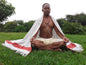 Handwoven Pure Himalayan Sheep Wool Meditation Shawl,Himalayan Prayer Blanket,Kullu Shawl,Ethnic Indian Shawl,Wool Prayer Wrap