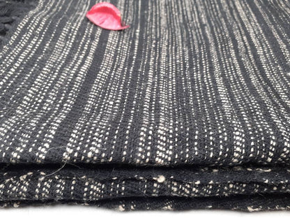 KALI X-Large Thick Black Handwoven Himalayan Yak Wool Blanket,Yak Meditation Shawl,Tibetan Yak Wool, Tibetan Blanket,Himalayan Yak Wrap,