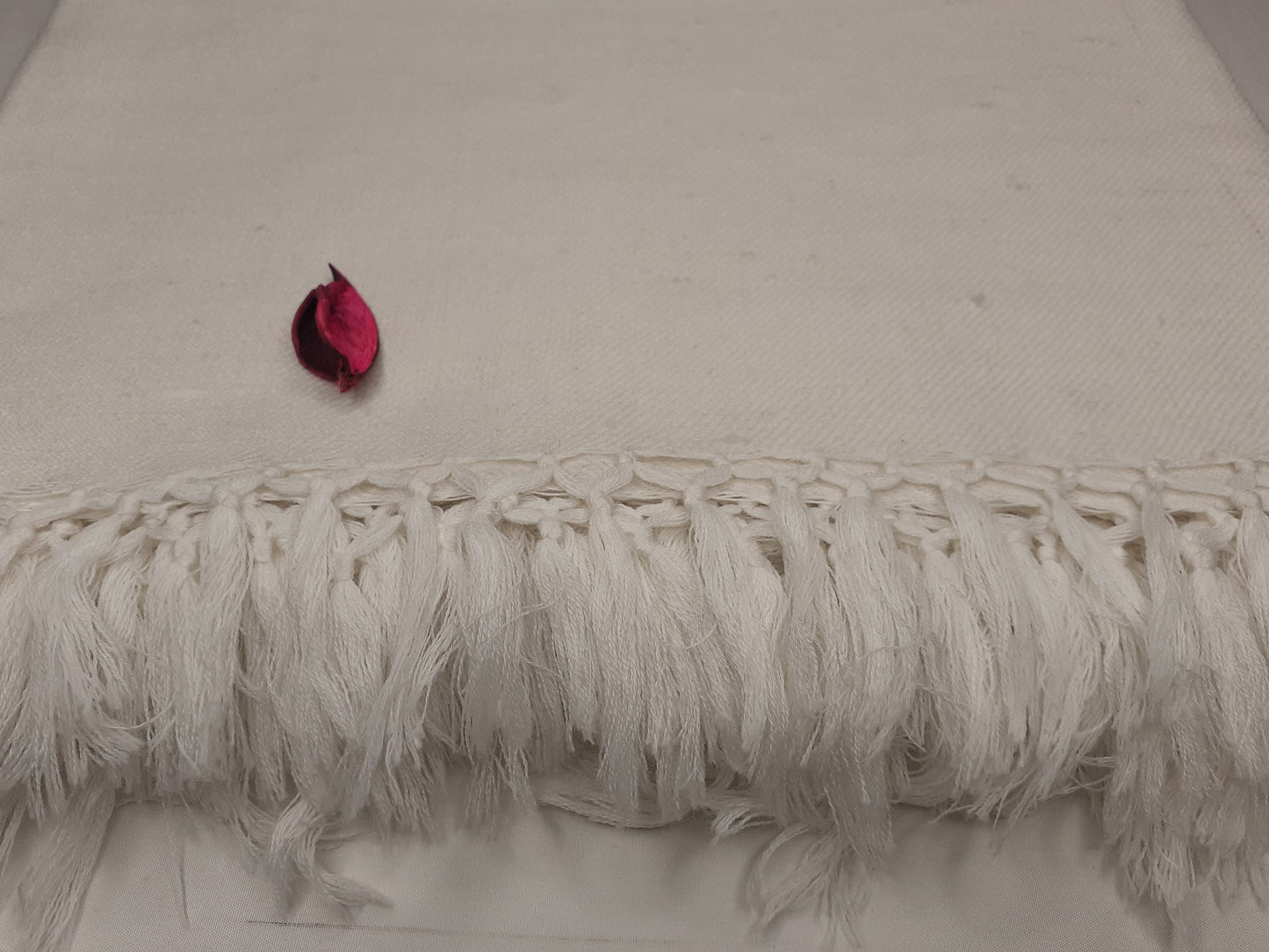 Handwoven Cream Pure Himalayan Sheep Wool Meditation Shawl,Himalayan Prayer Blanket,Kullu Shawl,Ethnic Indian Shawl,Wool Prayer Wrap