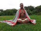 Handwoven Light Grey Pure Himalayan Sheep Wool Meditation Shawl,Himalayan Prayer Blanket,Kullu Shawl,Ethnic Indian Shawl,Wool Prayer Wrap