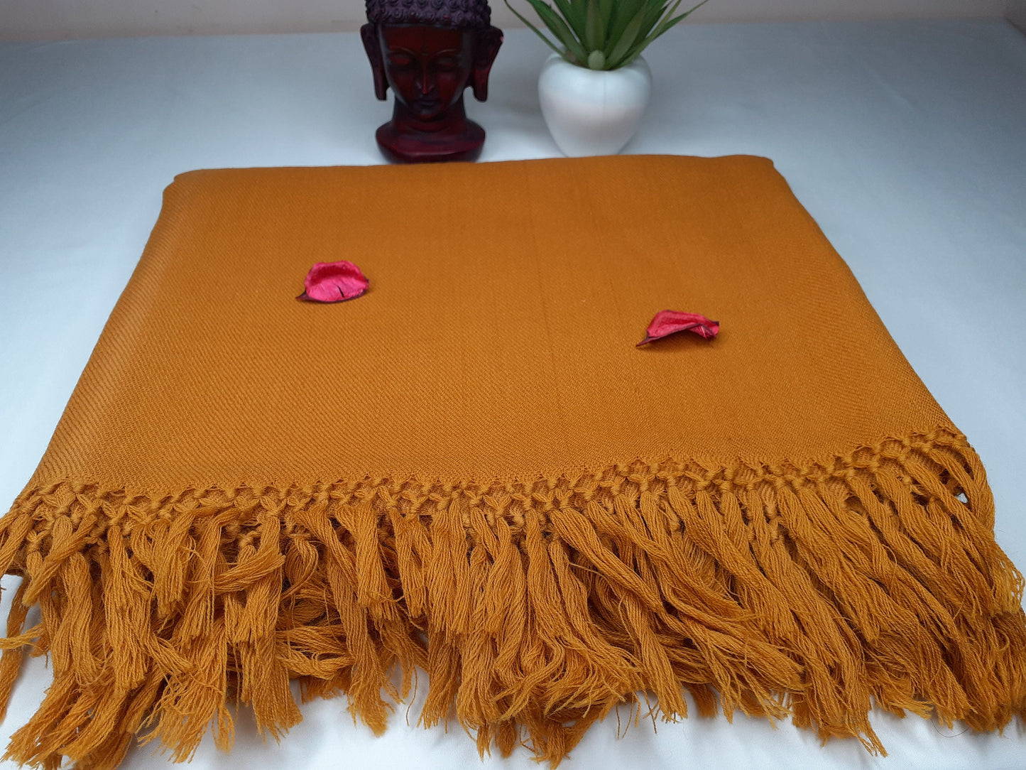 Handwoven Himalaya Sheep Wool Meditation Shawl,Ethnic Indian Blanket,Himalayan Wool Wrap,Indian Blanket,Handmade Indian Shawl,Kullu Shawl