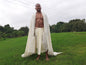 BRAHMA X-Large 'Yogi' Handwoven Pure Himalayan Sheep Wool Meditation Shawl,Himalayan Prayer Blanket,Himalayan Wool,Handmade Indian Yoga Wrap