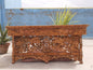 Large Handcarved Dragon Foldable Wooden Tibetan Buddhist Altar, Buddhist Prayer table,Tibetan Alter Table,Zen Shrine Table,Meditation Altar