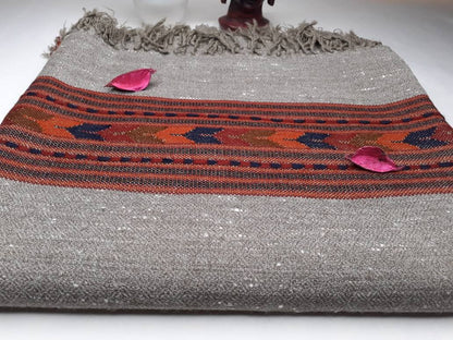 PUSHKAR Handwoven Pure Himalayan Yak Wool Prayer Shawl,Ethnic Indian Yak Wool Meditation Wrap,Tibetan Yak Wool Zen,Himalayan Yak Scarf