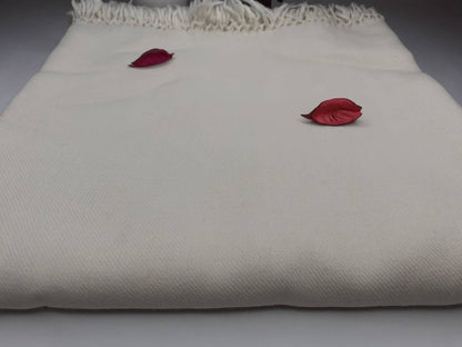 BRAHMA X-Large 'Yogi' Handwoven Pure Himalayan Sheep Wool Meditation Shawl,Himalayan Prayer Blanket,Himalayan Wool,Handmade Indian Yoga Wrap