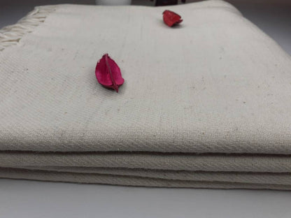 RISHI X-Large Handspun And Handwoven Sheep Wool Meditation Shawl,Himalayan Prayer Blanket,Himalayan Wool,Kullu Shawl,Handmade Indian Shawl