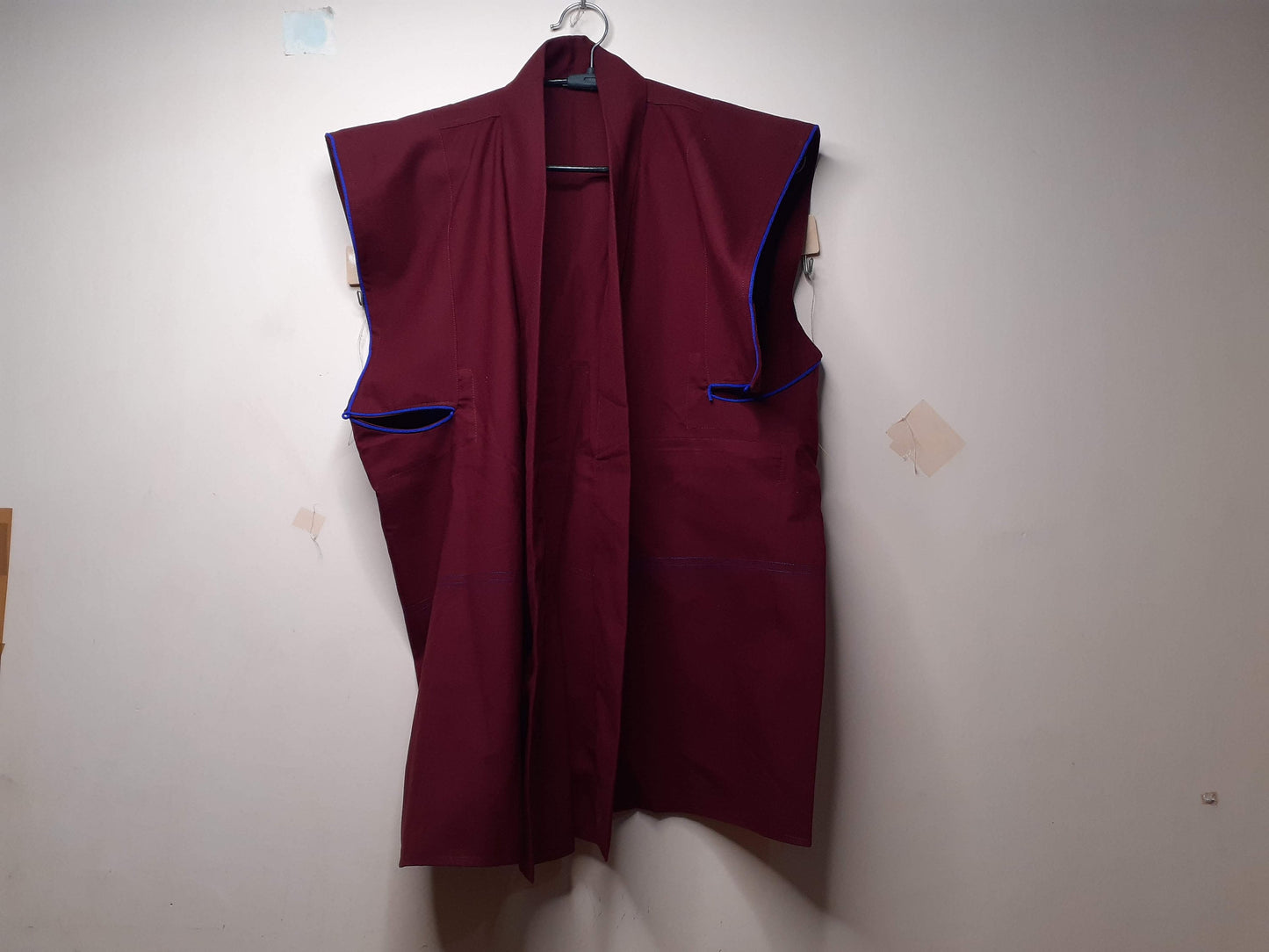 Tibetan Buddhist Monk Jacket,Buddhist Monk Dhonka,Monastry style,Buddhist Meditation Dress, Monk Costumes,Temple clothing, Spiritual fabric