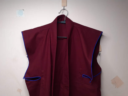 Tibetan Buddhist Monk Jacket,Buddhist Monk Dhonka,Monastry style,Buddhist Meditation Dress, Monk Costumes,Temple clothing, Spiritual fabric