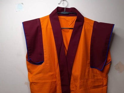 Tibetan Buddhist Monk Dhonka,Buddhist Monk Jacket ,Monastry style,Meditation Cloth,Monk Nun Jacket,Temple clothing,Spiritual fabric