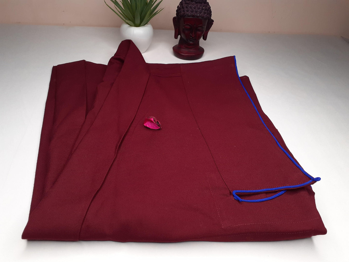 Tibetan Buddhist Monk Jacket,Buddhist Monk Dhonka,Monastry style,Buddhist Meditation Dress, Monk Costumes,Temple clothing, Spiritual fabric