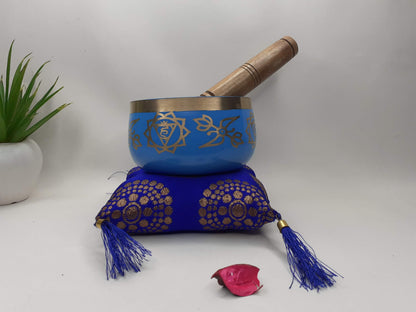 Throat Chakra Meditation Gift Box,Chakra Healing Kit,Sound Healing,Bowl Spiritual Gifts,Personalized Gift Box Self Care Self Love Kits