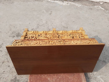 Dragon Handcarved Foldable Wooden Tibetan Buddhist Altar Table,Tibetan Alter Table,Buddhist Meditation Table,Tibetan Furniture