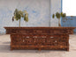 Low Floor Dragon Handcarved Foldable Wooden Tibetan Buddhist Altar Table,Tibetan Prayer Table,Buddhist Meditation Table,
