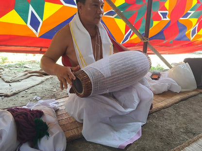 Handmade Professional Mridanga for Kirtan, Harinam, Temple,Spiritual Music instrument,Hare Krishna Kirtan Instrument,Ahimsa Mridanga