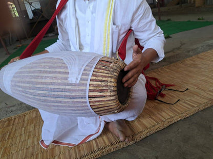 Handmade Professional Mridanga for Kirtan, Harinam, Temple,Spiritual Music instrument,Hare Krishna Kirtan Instrument,Ahimsa Mridanga