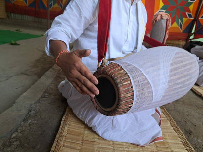 Handmade Professional Mridanga for Kirtan, Harinam, Temple,Spiritual Music instrument,Hare Krishna Kirtan Instrument,Ahimsa Mridanga
