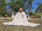 KARMA X-Large Thick Offwhite Handwoven Himalayan Yak Wool Blanket,Yak Meditation Shawl,Tibetan Yak Wool, Tibetan Blanket,Himalayan Yak Wrap