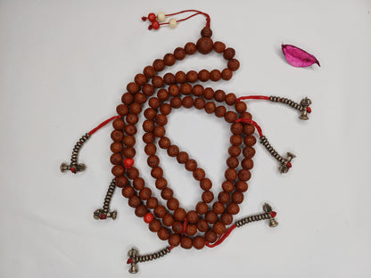 12mm  Old Phoenix One Eye Bodhi Seeds Mala, Buddhist beads,Tibetan Bodhi Beads, Prayer Mala,Nepali Bodhi Seed