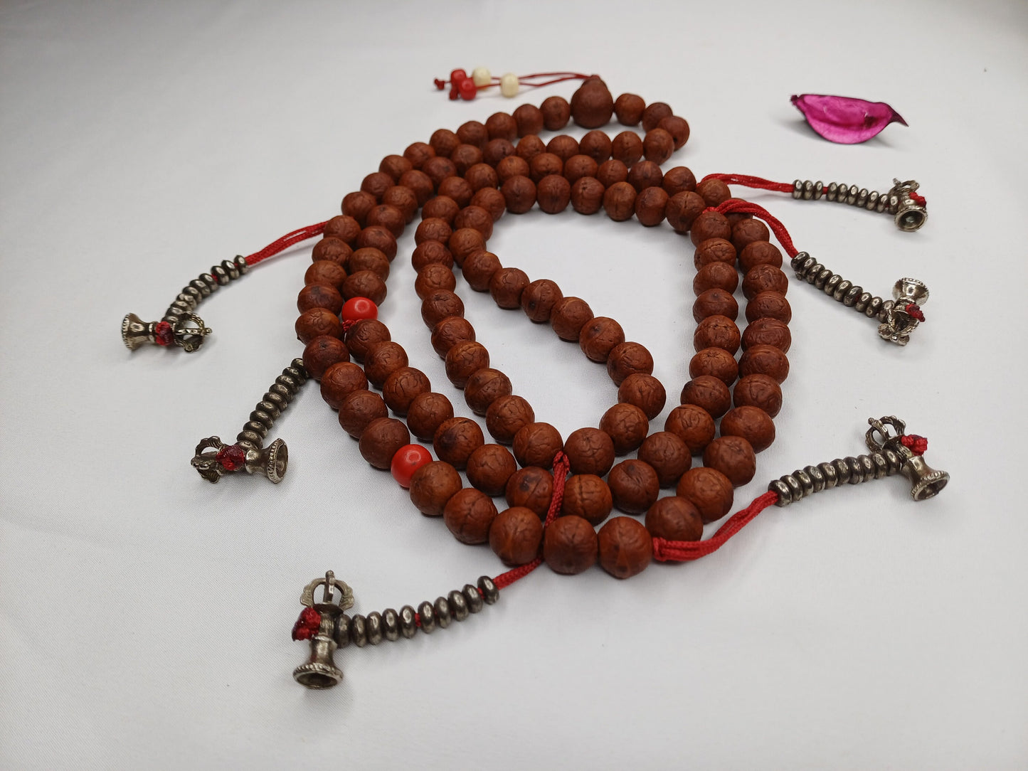 12mm  Old Phoenix One Eye Bodhi Seeds Mala, Buddhist beads,Tibetan Bodhi Beads, Prayer Mala,Nepali Bodhi Seed