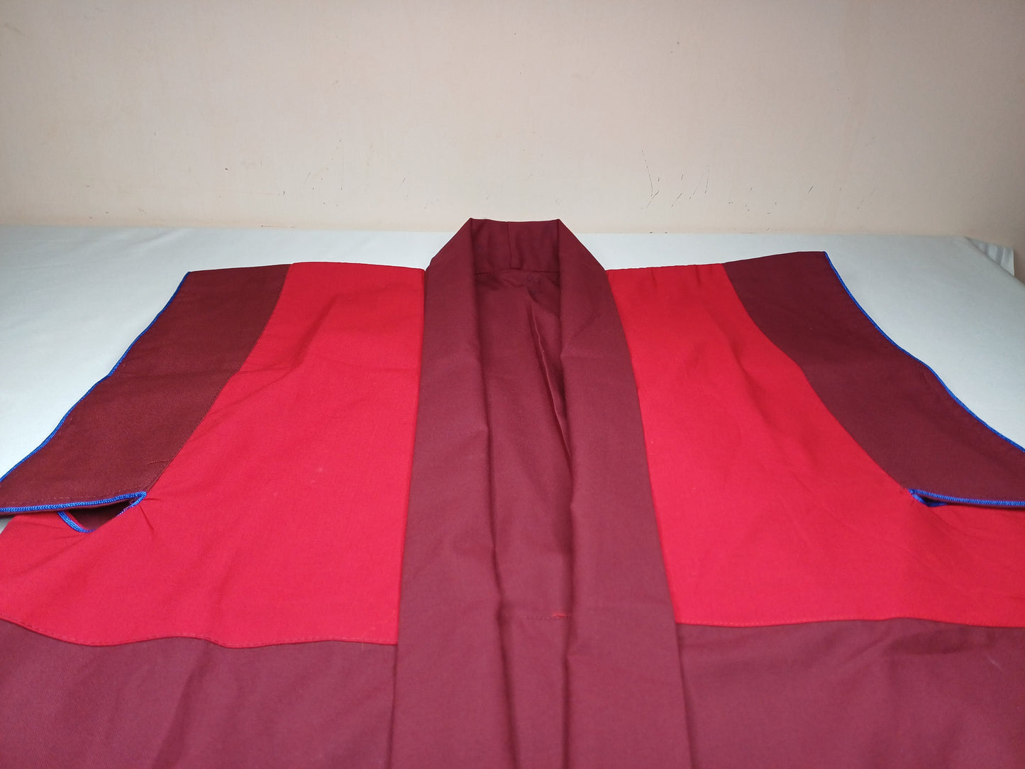 Tibetan Buddhist Monk Dhonka,Buddhist Monk Jacket,Monastry Style Meditation Jacket,Monk Nun Jacket,Temple clothing,Spiritual fabric