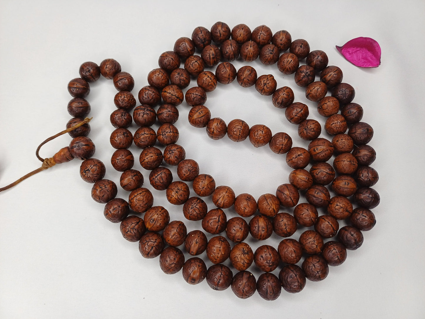 108 Antique Darked Phoenix One Eye Bodhi Seeds Mala,Buddhist beads,Tibetan Bodhi Beads, Antique Prayer Mala,Nepali Bodhi Seed,Japa Mala