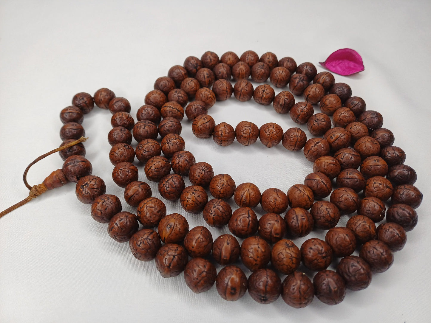 108 Antique Darked Phoenix One Eye Bodhi Seeds Mala,Buddhist beads,Tibetan Bodhi Beads, Antique Prayer Mala,Nepali Bodhi Seed,Japa Mala