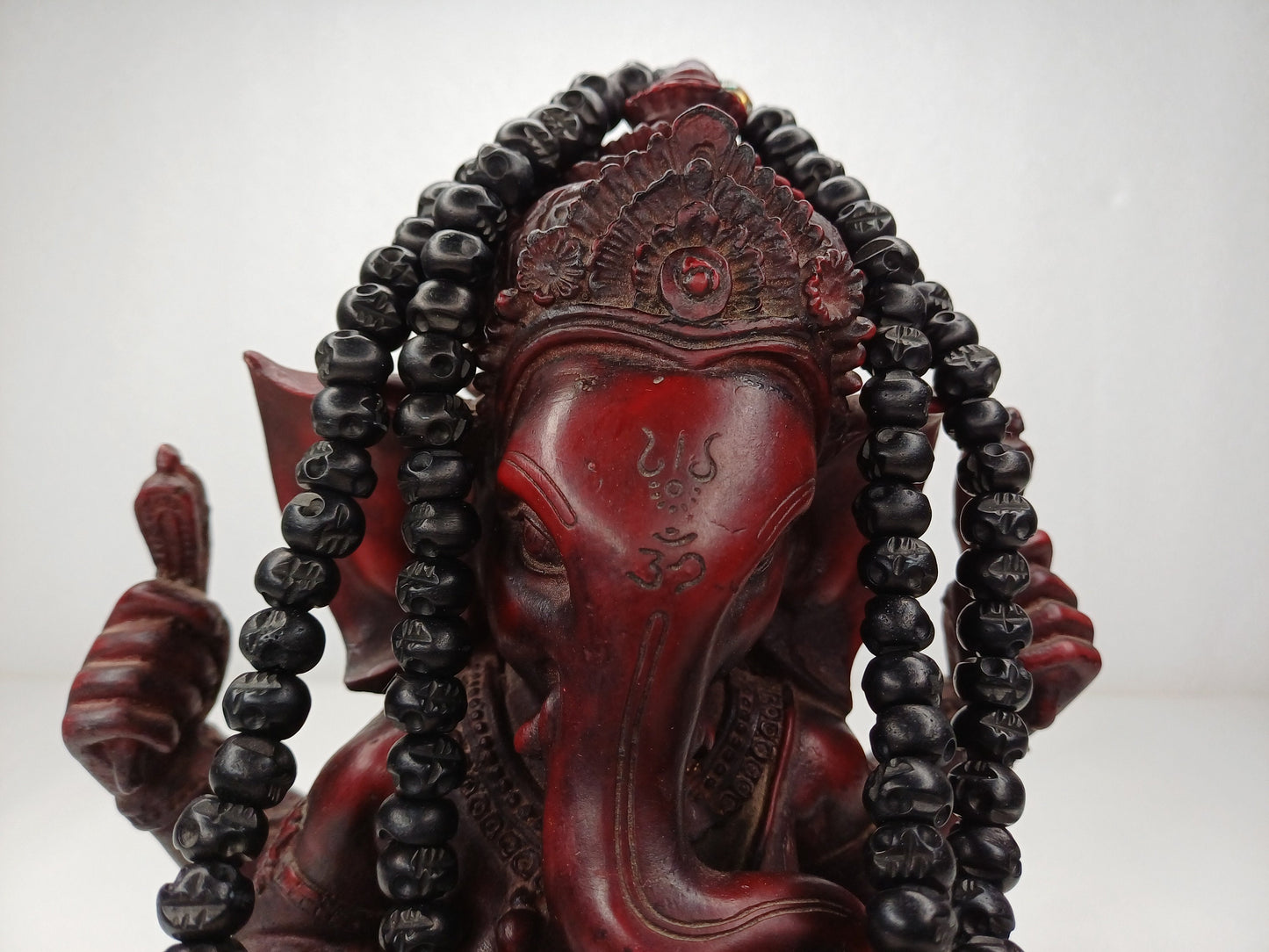 108 Handcarve Buddhist Tantrik Skull Bone Mala,Bone Meditation Bead,Ethnic Bone Jewellery/Necklace,Tibetan Buddhist Prayer Skull Bone Rosary