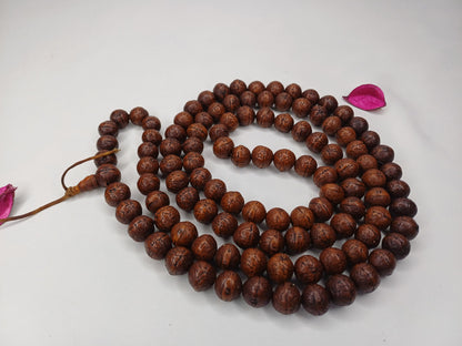 108 Antique Darked Phoenix One Eye Bodhi Seeds Mala,Buddhist beads,Tibetan Bodhi Beads, Antique Prayer Mala,Nepali Bodhi Seed,Japa Mala