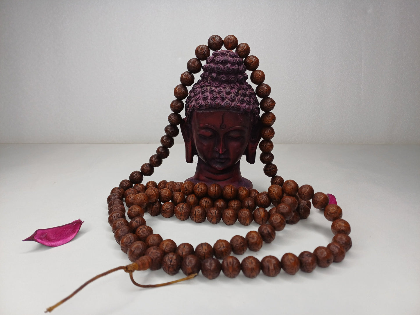 108 Antique Darked Phoenix One Eye Bodhi Seeds Mala,Buddhist beads,Tibetan Bodhi Beads, Antique Prayer Mala,Nepali Bodhi Seed,Japa Mala