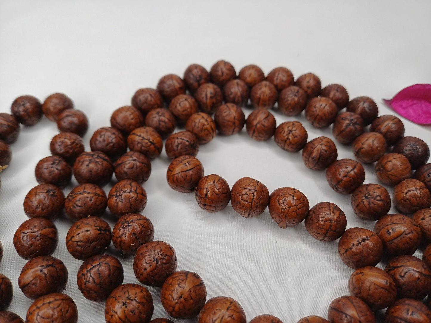 108 Antique Darked Phoenix One Eye Bodhi Seeds Mala,Buddhist beads,Tibetan Bodhi Beads, Antique Prayer Mala,Nepali Bodhi Seed,Japa Mala