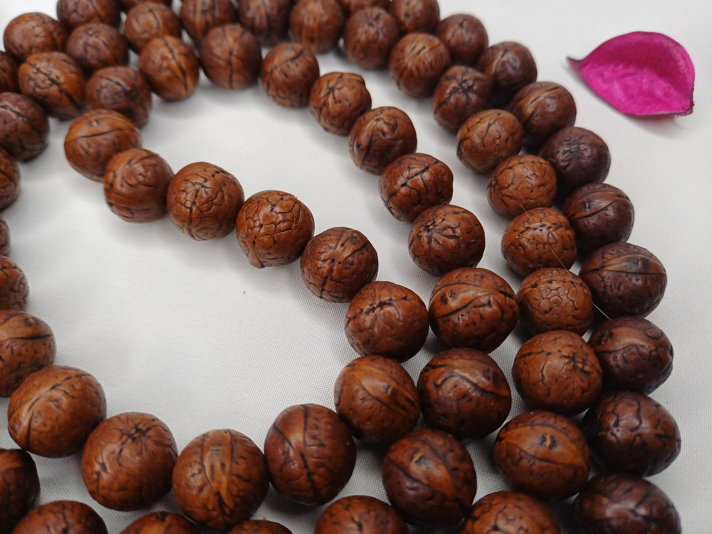 108 Antique Darked Phoenix One Eye Bodhi Seeds Mala,Buddhist beads,Tibetan Bodhi Beads, Antique Prayer Mala,Nepali Bodhi Seed,Japa Mala