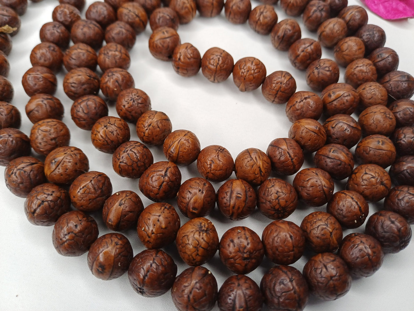108 Antique Darked Phoenix One Eye Bodhi Seeds Mala,Buddhist beads,Tibetan Bodhi Beads, Antique Prayer Mala,Nepali Bodhi Seed,Japa Mala