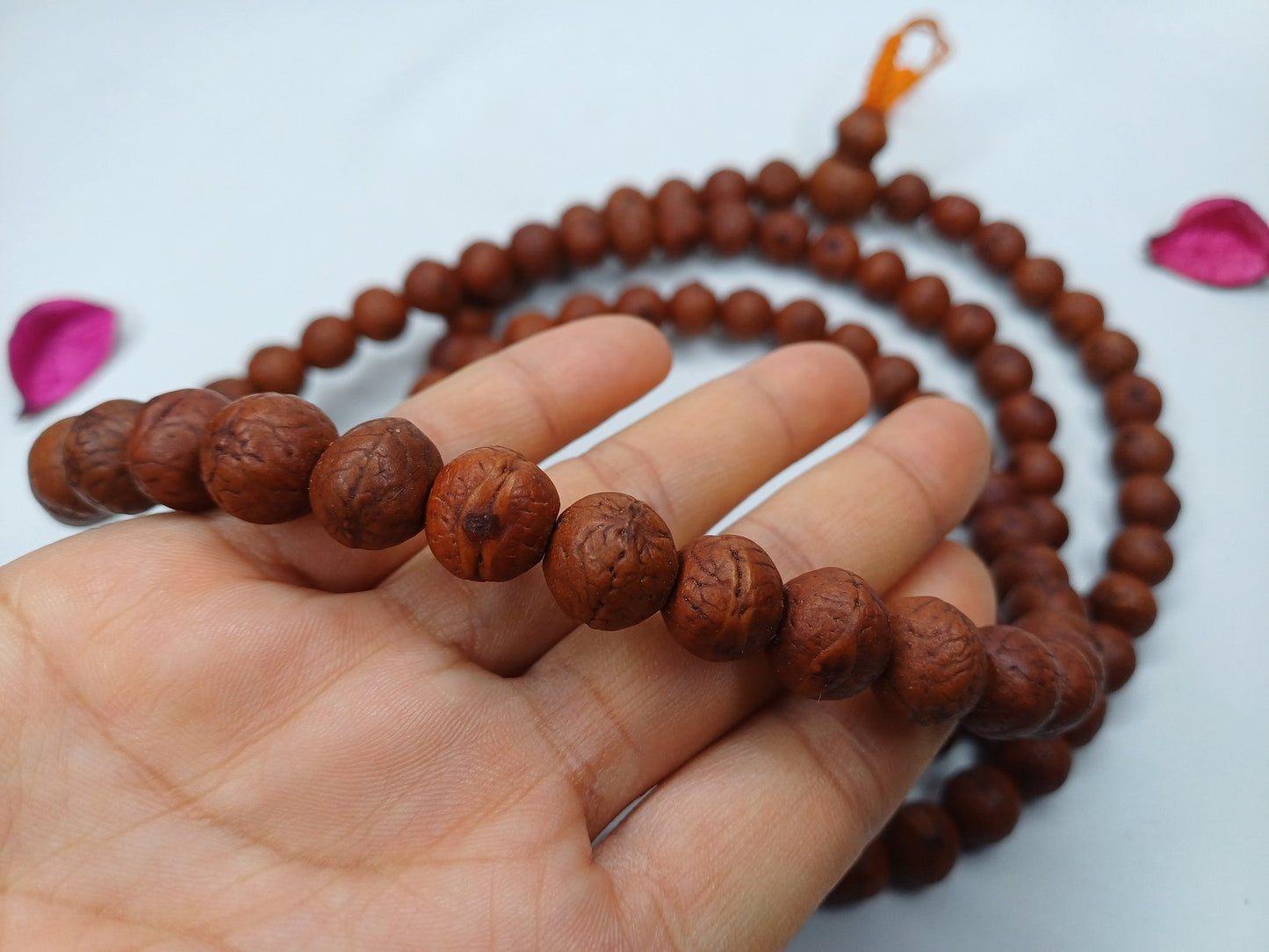 108 Naturally Aged Darked One Eye Bodhi Seeds Mala,Tibetan  Buddhist beads,Tibetan Bodhi Beads,Phoenix Eye Prayer Mala,Nepali Bodhi Seed,