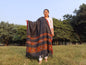Handspun Handwoven Pure Himalayan Yak Wool Shawl,Oversized Yak Scarf,Ethnic Indian Yak Stole,Tibetan Yak Wool,Embroidered Himalayan Yak Wrap