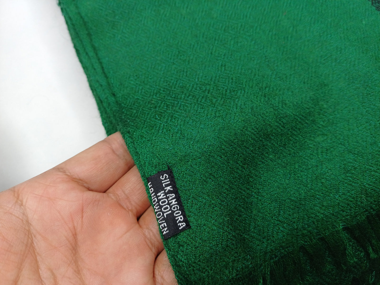 GREEN TARA X-Large Handwoven Himalayan Pure Angora Wool Buddhist Meditation Shawl,Ethnic Himalayan Wool Prayer Yoga Wrap,Tibetan Prayer Zen