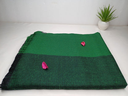 GREEN TARA X-Large Handwoven Himalayan Pure Angora Wool Buddhist Meditation Shawl,Ethnic Himalayan Wool Prayer Yoga Wrap,Tibetan Prayer Zen