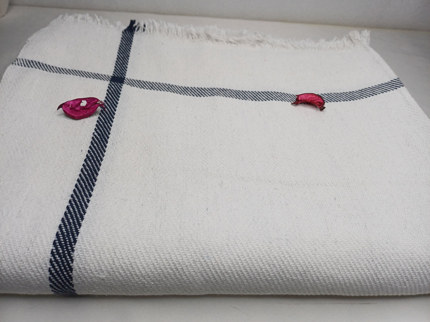 Iyengar Yoga Blanket 100 % Cotton- yoga blanket, Pune blanket, yoga blanket white, yoga blanket thick, yoga blanket for restorative yoga