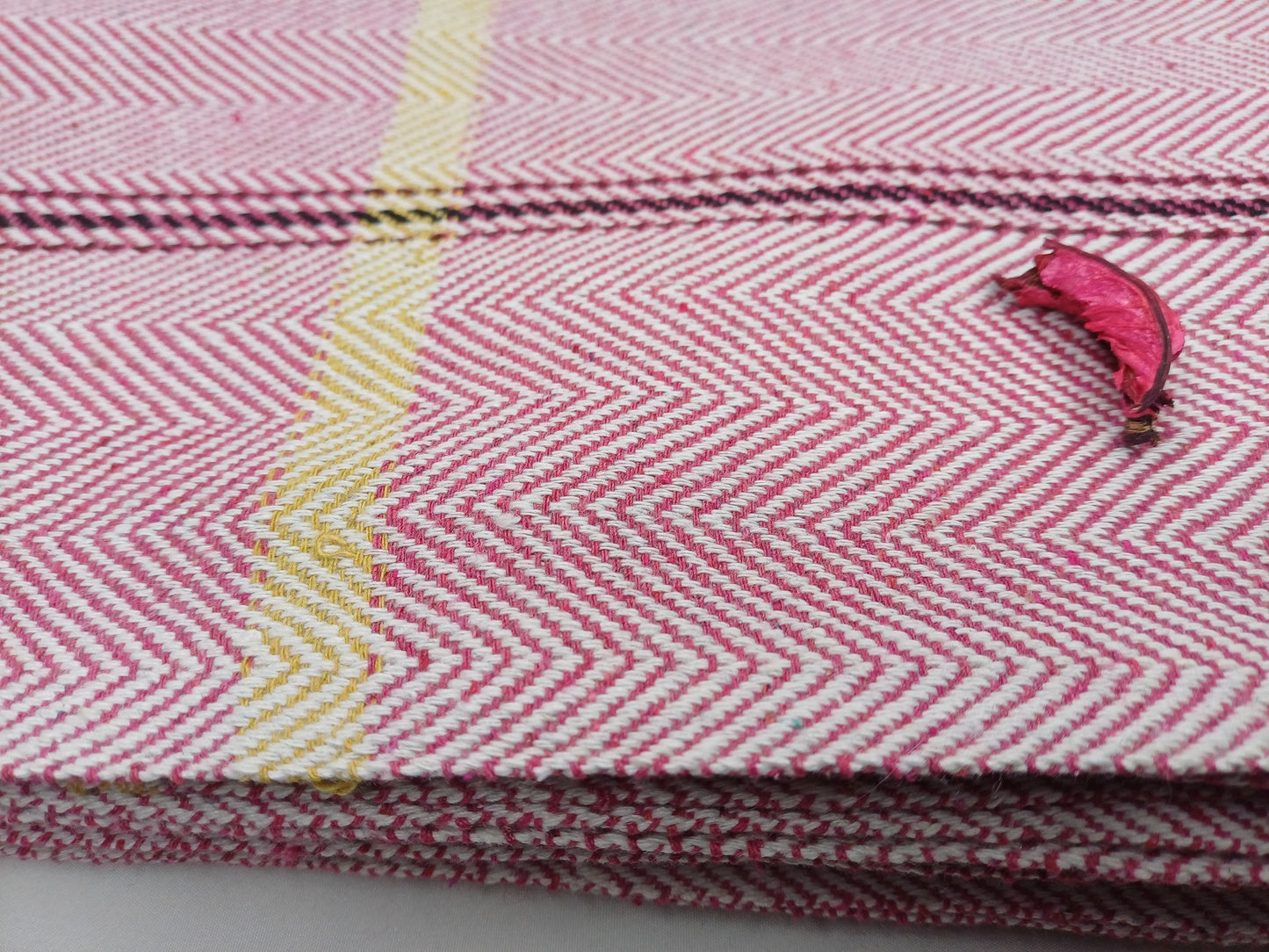 100 % Cotton Premium Handwoven Thick Iyengar Yoga Blanket,Mediation blanket,Organic Pune blanket,Blanket for Restorative Yoga,Khadi Throw