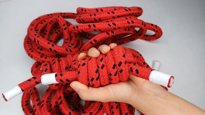 Set of 4Iyengar Yoga Wall Ropes Cotton Yoga Rope,Yoga Anti-Gravity Wall Rope,Yoga Handmade Tools, Fitness Wall Accessaries,