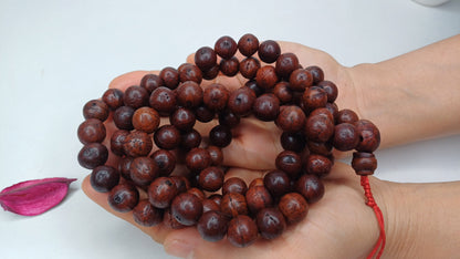 108 Antique Darked Phoenix One Eye Bodhi Seeds Mala,Buddhist beads,Tibetan Bodhi Beads,12mm Antique Prayer Mala,Nepali Bodhi Seed,Japa Mala