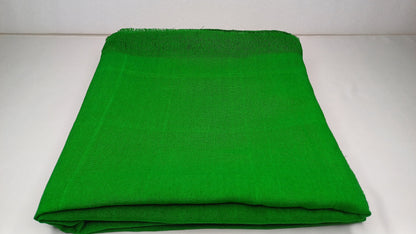 Large Traditional Handwoven GREEN Tibetan Buddhist Raw Eri Silk Meditation Shawl,Buddhist Silk Shawl,Tantric Meditation Wrap,Lama Silk Zen