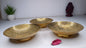 Decorative Handcrafted Floral Brass Ritual Prayer Offering Bowl,Handmade Brass Bowl  with Flower Embossed Design,Brass Altar Decor/Bowl