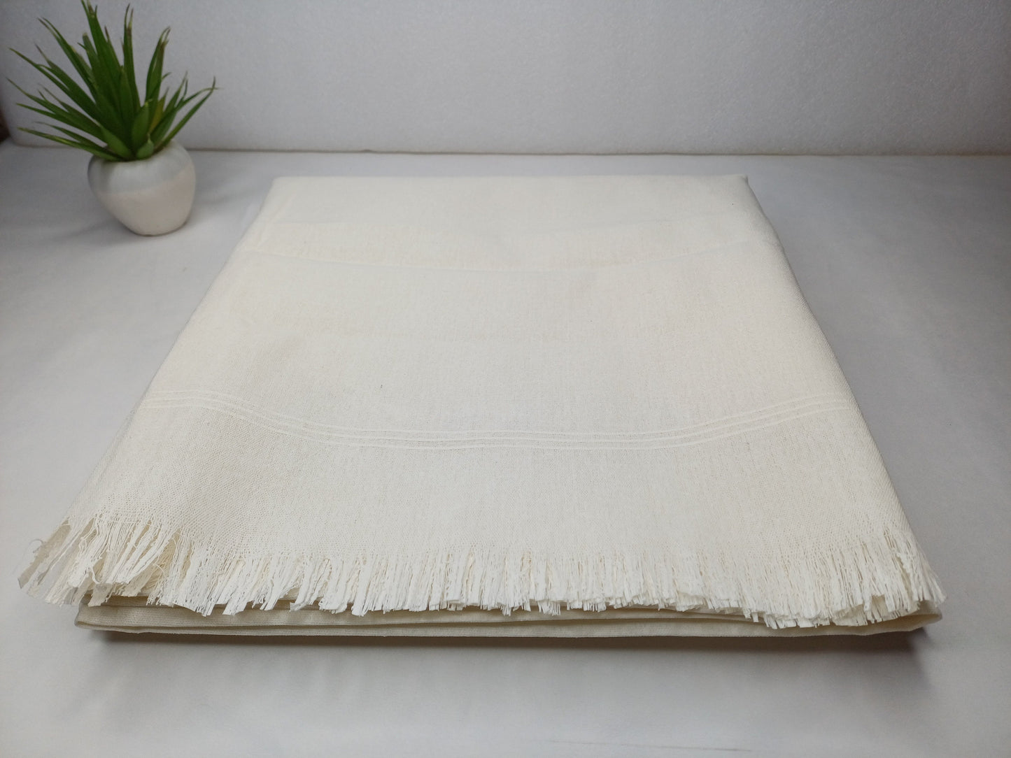 NON-VIOLENT Silk X-Large Traditional Handspun/Handwoven Pure Raw Eri Silk Meditation Shawl,Oversize Peace Silk Wrap,Ahimsa Silk Prayer Zen