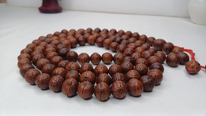 12mm 108 Antique Darked Phoenix One Eye Bodhi Seeds Mala,Buddhist beads,Tibetan Bodhi Beads,Antique Prayer Mala,Nepali Bodhi Seed Japa Mala