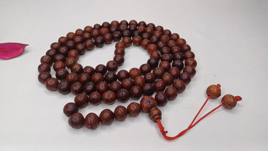 108 Antique Darked Phoenix One Eye Bodhi Seeds Mala,Buddhist beads,Tibetan Bodhi Beads,12mm Antique Prayer Mala,Nepali Bodhi Seed,Japa Mala