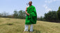 Large Traditional Handwoven GREEN Tibetan Buddhist Raw Eri Silk Meditation Shawl,Buddhist Silk Shawl,Tantric Meditation Wrap,Lama Silk Zen