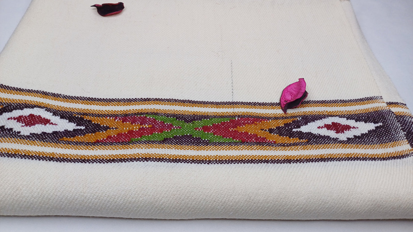 Indian Meditation Shawl,Prayer Scarf,Himalayan Wool,Yoga Blanket,Buddhist,Handwoven  shawl,Indian Ethnic Wrap