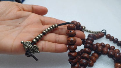 12mm 108 Genuine Antique Darked Phoenix One Eye Bodhi Seeds Mala,Antique Buddhist Prayer Mala,Tibetan Bodhi Beads,Nepali Bodhi Japa Rosary