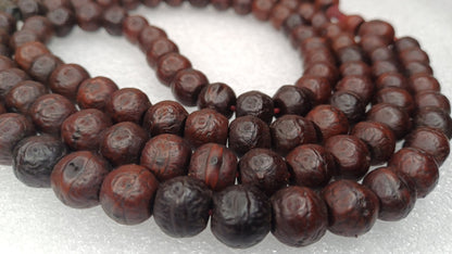 108 Antique Darked Phoenix One Eye Bodhi Seeds Mala,Buddhist beads,Tibetan Bodhi Beads,12mm Antique Prayer Mala,Nepali Bodhi Seed,Japa Mala